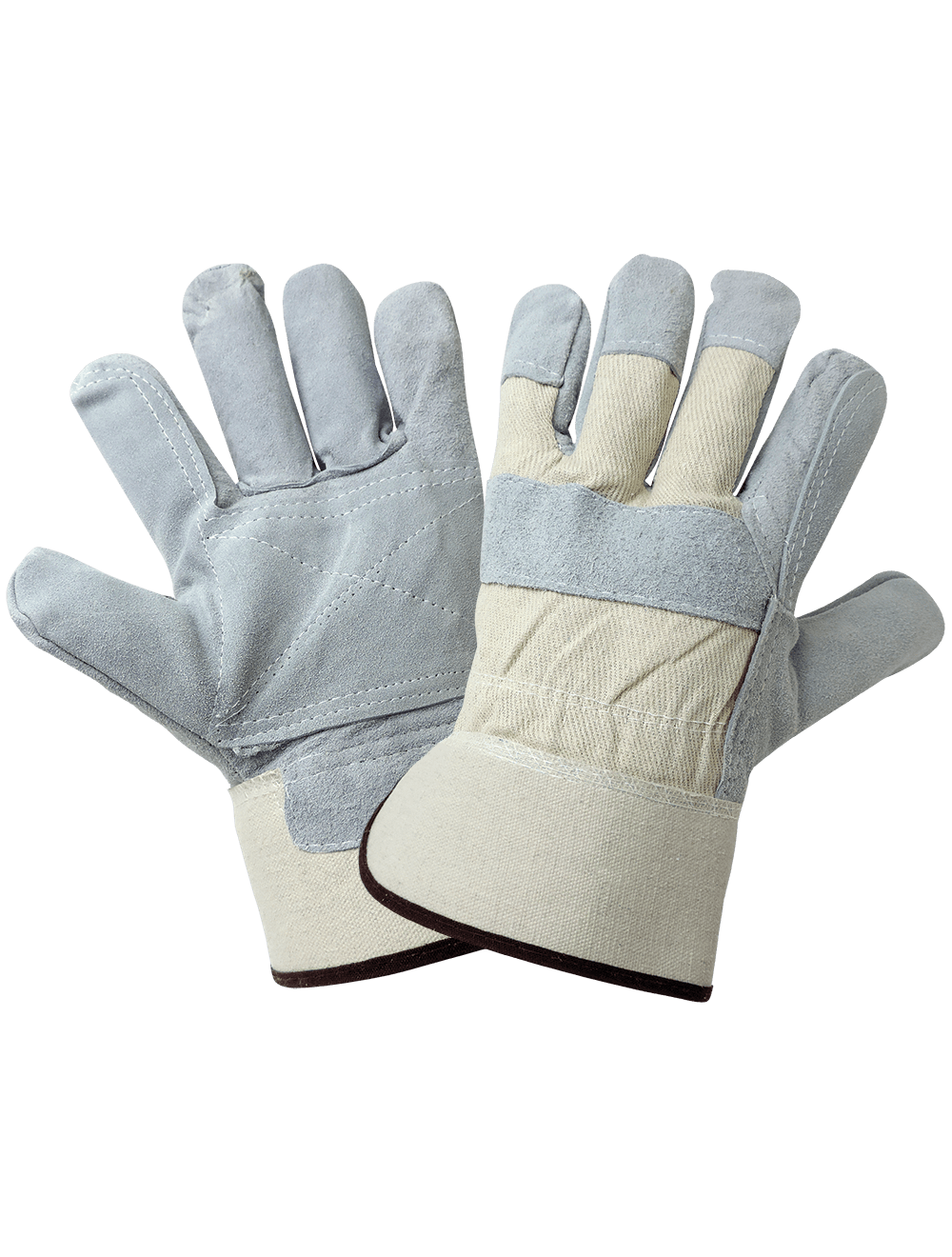 Global Glove - 2250DP - Leather Palm Gloves - red
