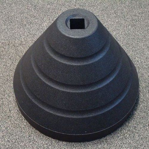 ZING ZING Sign Base Only W/Square 1-3/4" Post Hole Rubber - official Zing product image 1