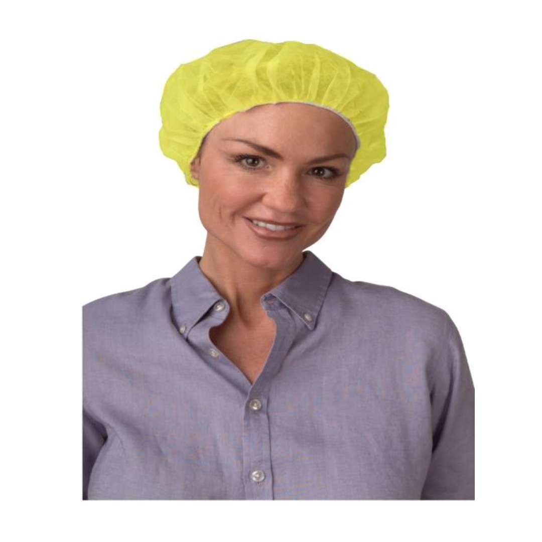 Cordova 26inch White Bouffant Cap #BC26W