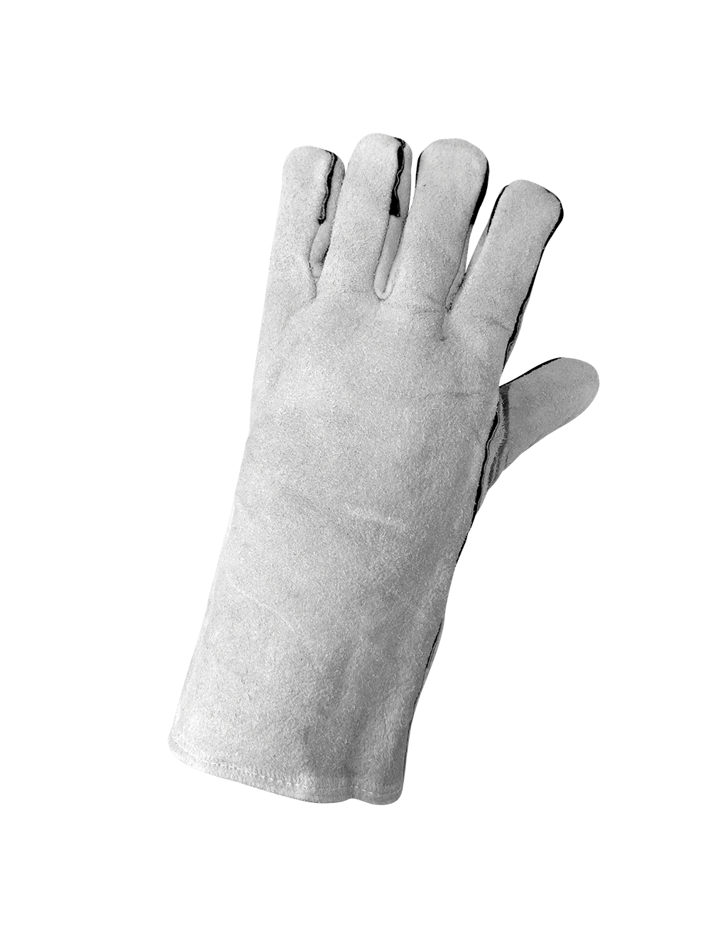 Economy-Grade 1200GE Welding Gloves - gray