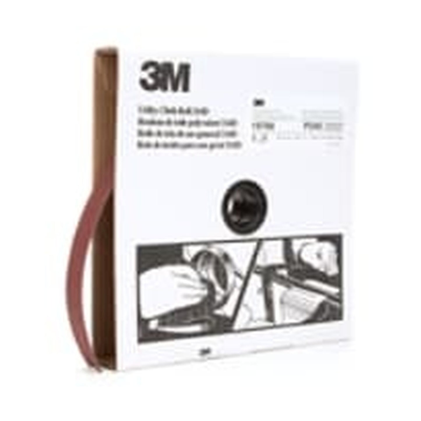 3M 3M UTILITY CLOTH RL 314D1.5"X50YD P60 X-WT 051115-19812
