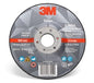 3M Silver Depressed Center Grinding Wheel, 9 in x 1/4 in x 5/8 in, 051125-87449