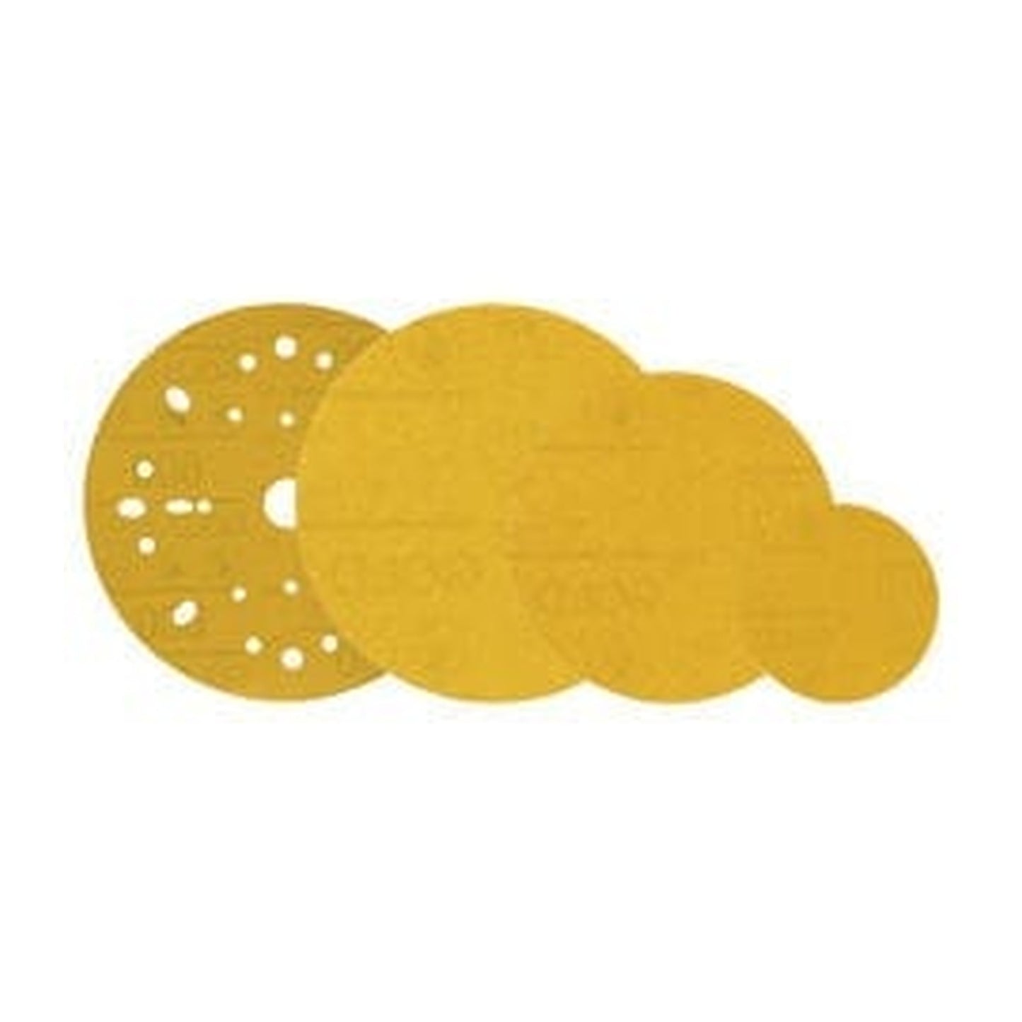 3M GOLD ABRASIVE DISC 0925180D 6" (150 MM) NO HOLE 068060-06262