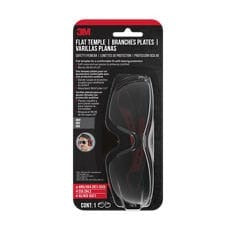 3M PRIVO BLACK FRAME /ORANGE ACCENT CLEAR AF LENS 12261-00000-20