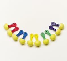 3M E-A-R Express Pod Plugs Earplugs 311-1127, Metal Detectable, Corded