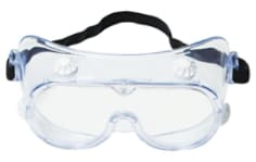 3M 334 Splash Safety Goggles 40661-00000-10, Clear Anti-Fog Lens