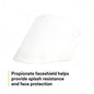 3M MOLDED CLEAR FACESHIELDWINDOW 82504-00000 82504-00000