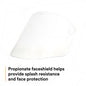 3M Clear Propionate Faceshield W96 82700-00000, Each - official 3M product image