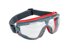 3M GoggleGear 500 Series GG501SGAF Safety Goggles, Clear Anti-Fog Lens