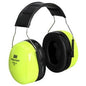 3M PELTOR Optime 105 Earmuffs H10A HV, Over-the-Head, High Visibility