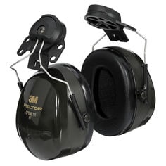 3M PELTOR Optime 101 Earmuffs H7P3E, Hard Hat Attached
