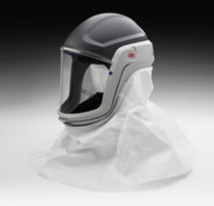 3M Versaflo Respiratory Helmet Assembly M-405, Standard Visor and Shroud