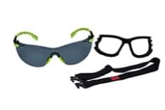 3M Solus 1000 Series S1202SGAF-KT Safety Glasses Kit, Gray Anti-Fog Lens