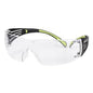 3M SecureFit 400 Series Protective Eyewear SF401AF-FM, Foam Gasket, Clear Anti-Fog Lens