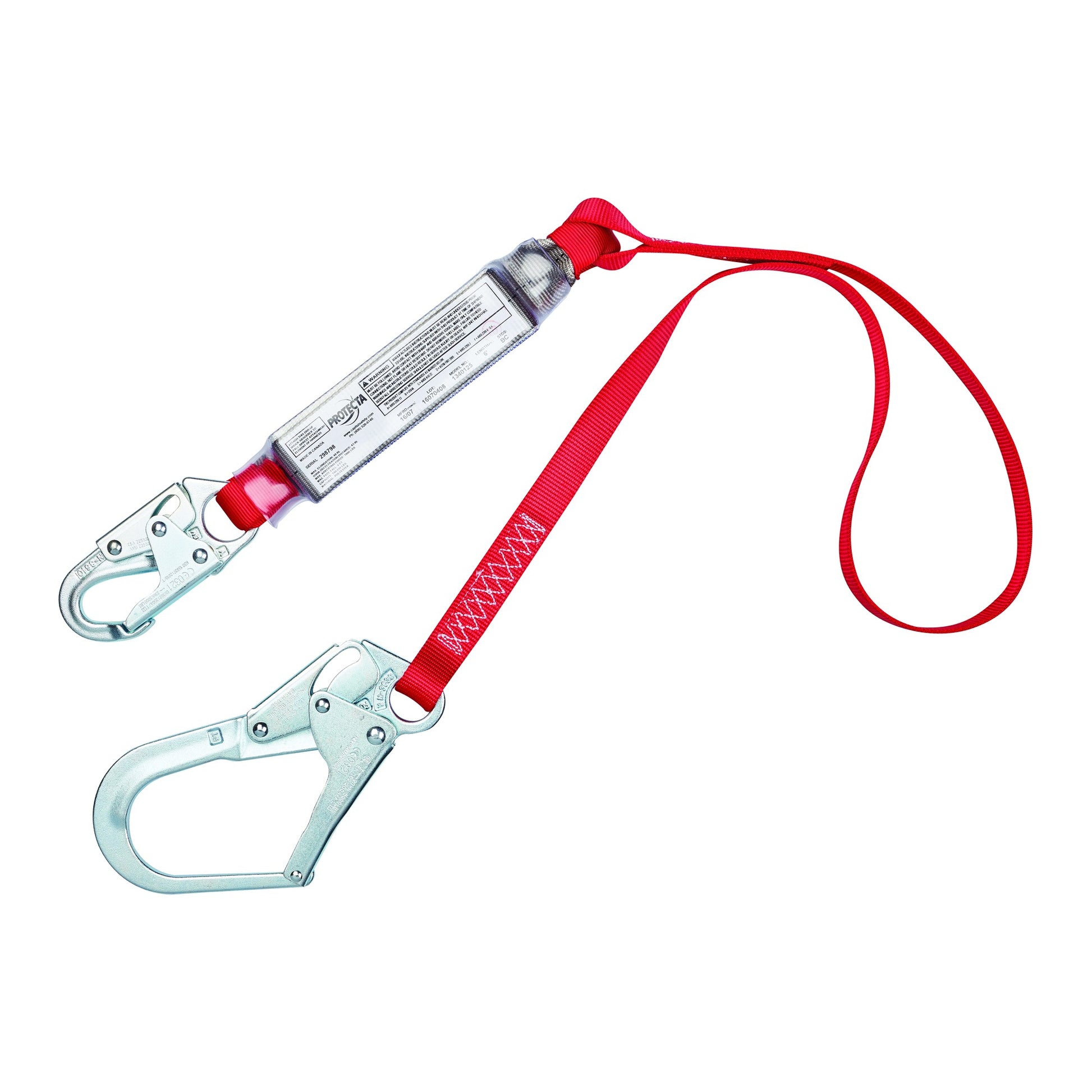 3M DBI-SALA Shock Absorbing Lanyard1340125 Rebar Hook 6Ft - 1340125