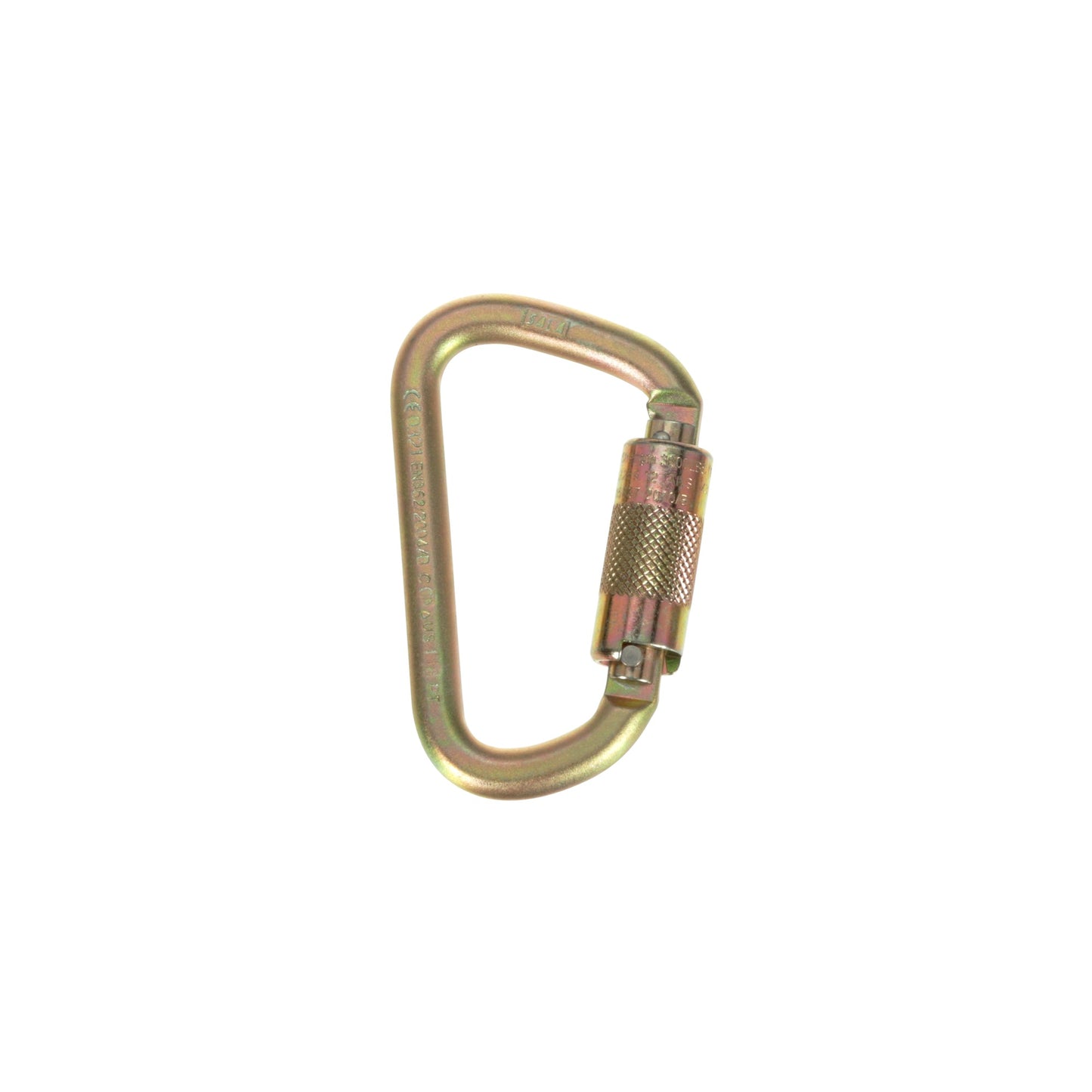 3M DBI-SALA Carabiner 2000112 Yellow Zinc - 2000112