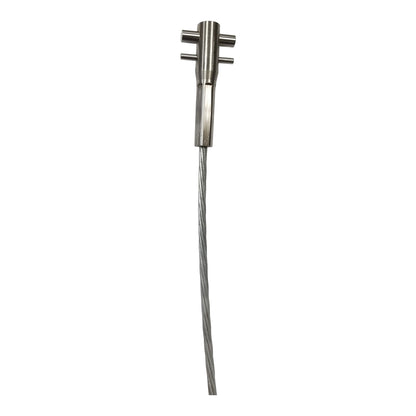 3M DBI-SALA Lad-Saf Swaged Galvanized Steel Cable, 3/8 in, 1x7