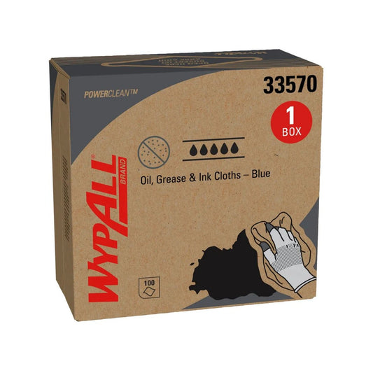 WypAll Kimtech Prep Kimtex Wipers Pop-Up Box Blue - WypAll