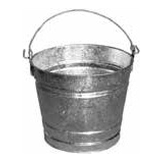 Magnolia Brush 12Qt galvanized Water Pail - Magnolia Brush
