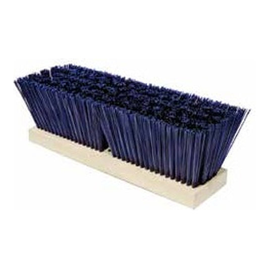 Magnolia Brush 24" Blue Plastic Hd Street Broom Requires A - Magnolia Brush
