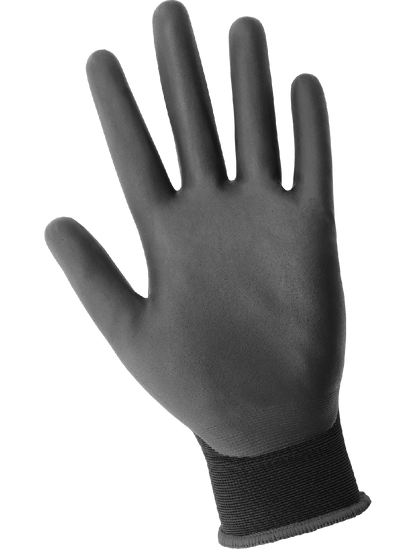 Tsunami Grip® - 521 - General Purpose Coated Gloves - foam nitrile coating - black