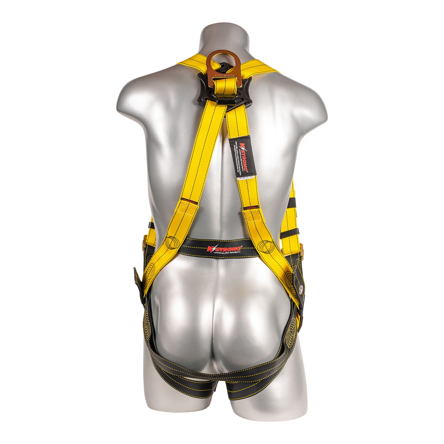 KStrong® Kapture™ Element 5-Point Full Body Harness with Revolta™ Oil and Water Repellent Webbing, 1 Enhanced Dorsal D-ring Plus™, 1 Front D-ring, QC Chest, & TB Legs (ANSI)