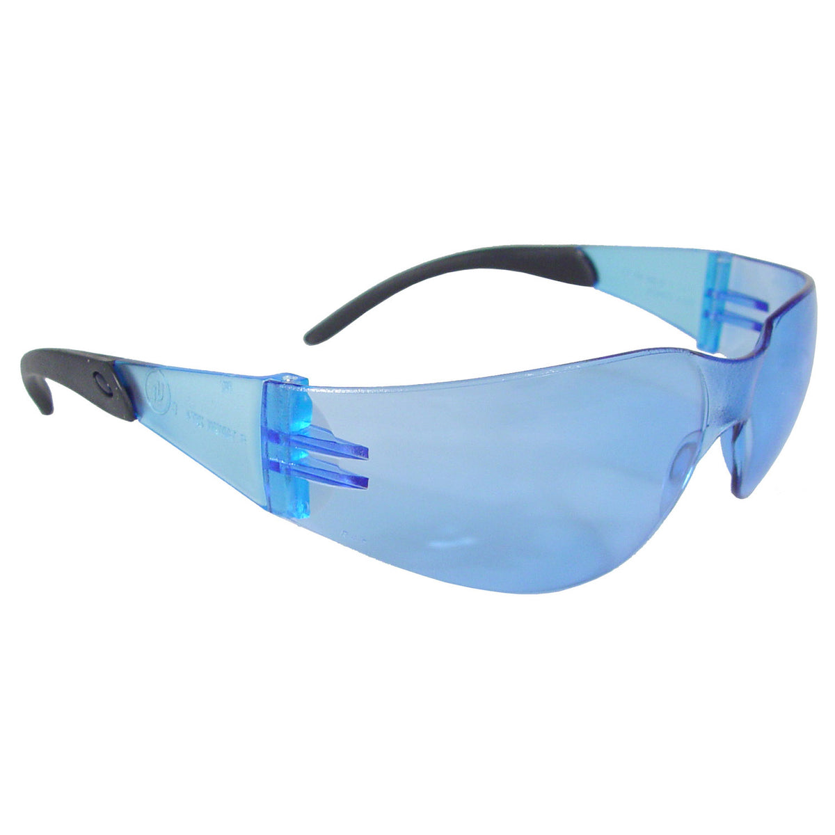 Radians MRR - Mirage RT™ Safety Eyewear - Amber Frame - Amber Lens - Light Blue / Light Blue
