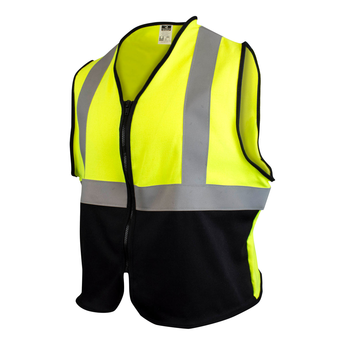 Radians SV92B-M2 - ZGSFR Solid 5.5 oz DH Cat 2 Class 2 Color Blocked FR Vest - Green