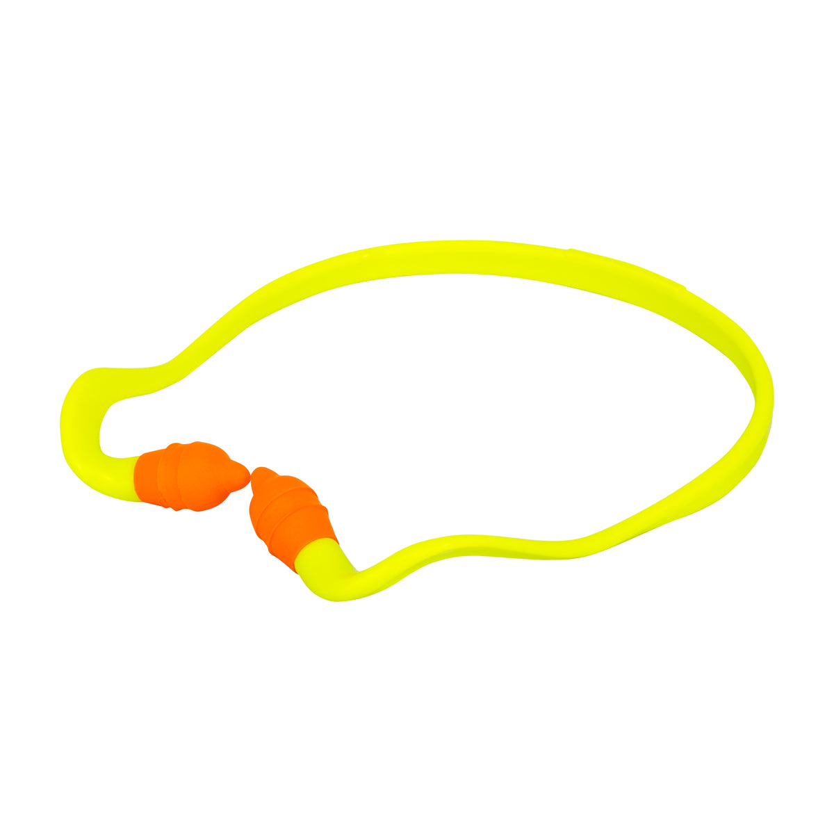 Radians RadBand2 - Rad-Band™ 2 Banded Earplugs - Yellow / Orange