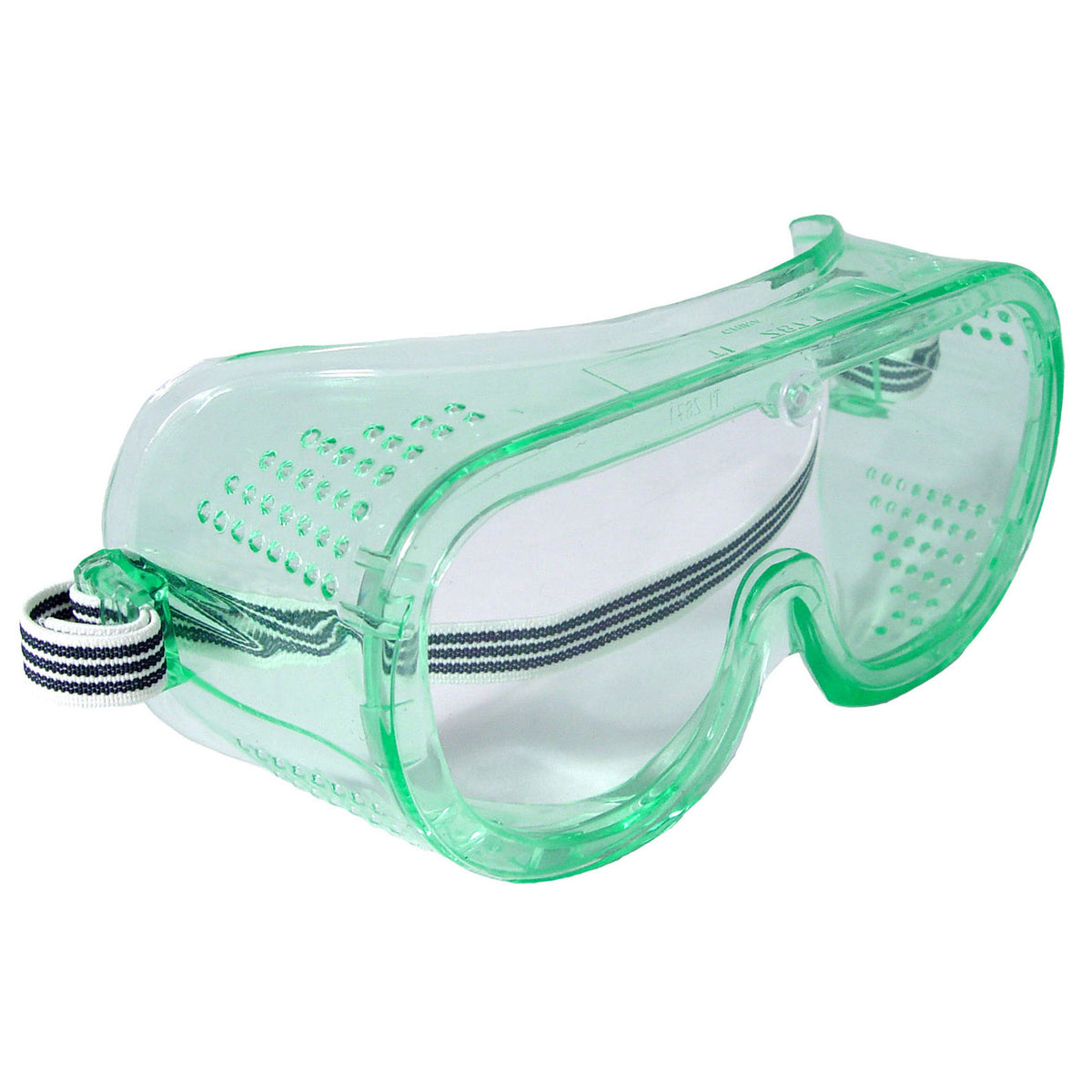 Radians GGP - Perforated Safety Goggle - Clear Anti-Fog Lens - Uncoated Clear