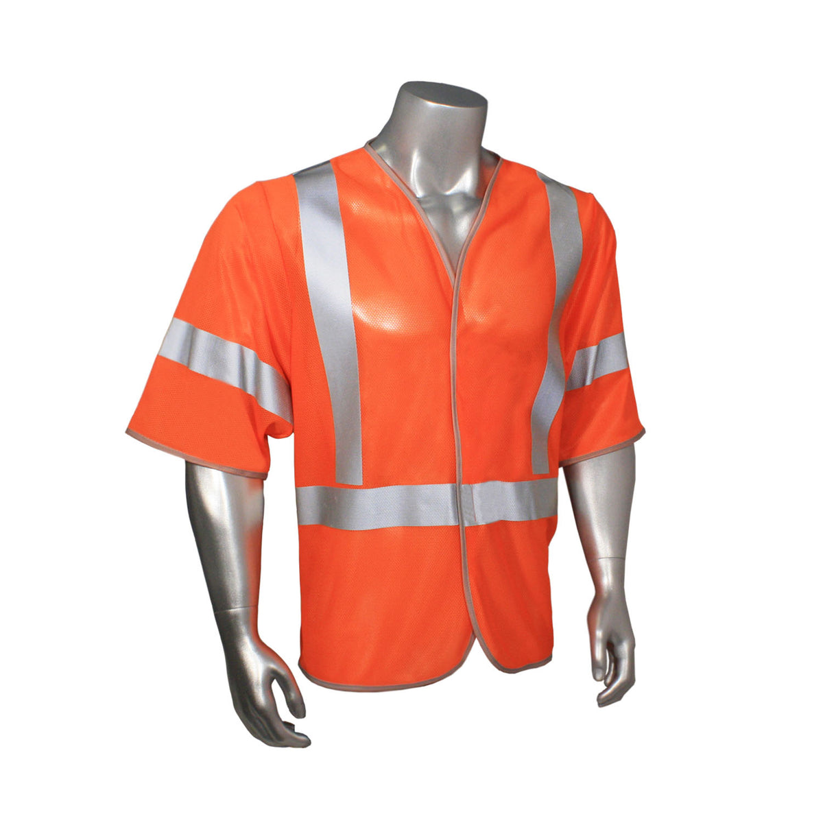Radwear USA HV-6ANSI-C3 - 2.7oz Micro Mesh Safety Vest - Hi-Vis Orange
