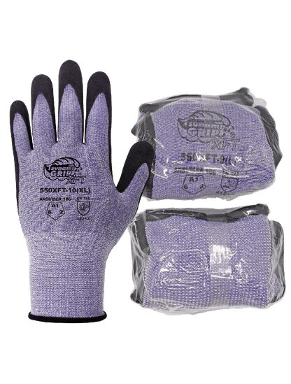 Tsunami Grip® - 550XFT-VP - Gloves - cut level A1 - red