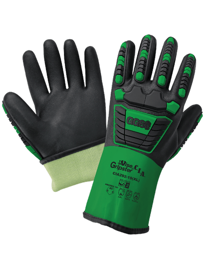 Vise Gripster® C.I.A. - CIA292 - Supported Gloves - cut level A4 - red