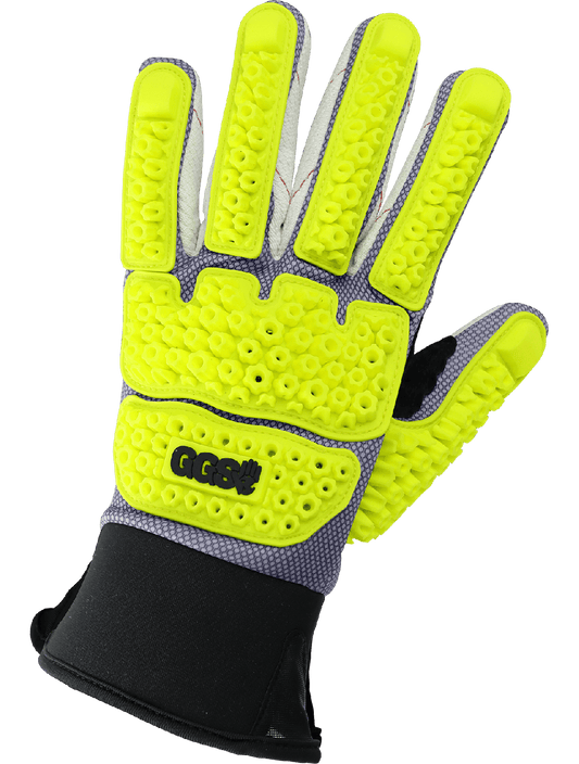 Vise SG9950KEV Chemical Handling Gloves - cut level A5 - tan