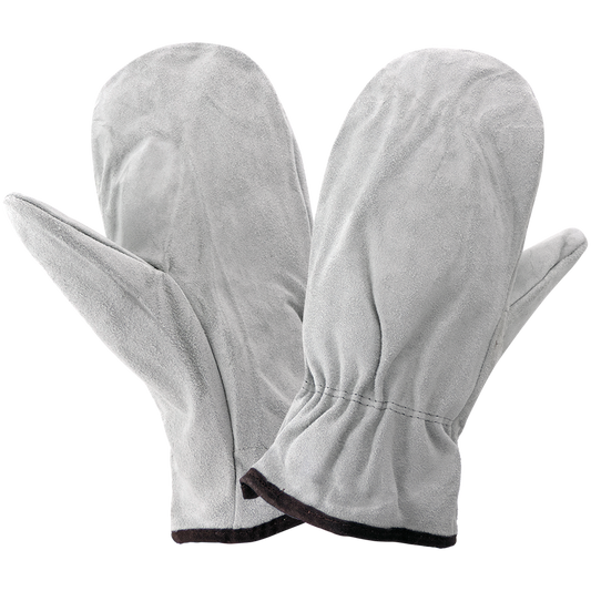 51MIT Insulated Leather Chopper Mittens - original manufacturer photo; Pack of 12 pairs