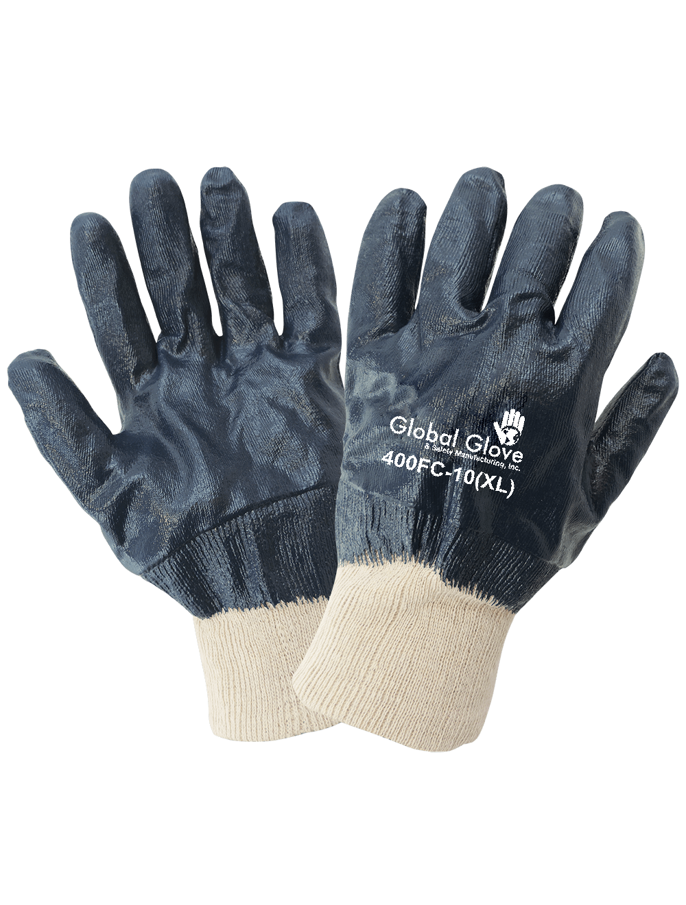 Global Glove - 400FC - Cut Resistant Gloves - nitrile coating - tan