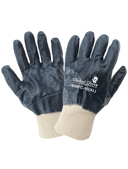Global Glove - 400FC - Cut Resistant Gloves - nitrile coating - tan