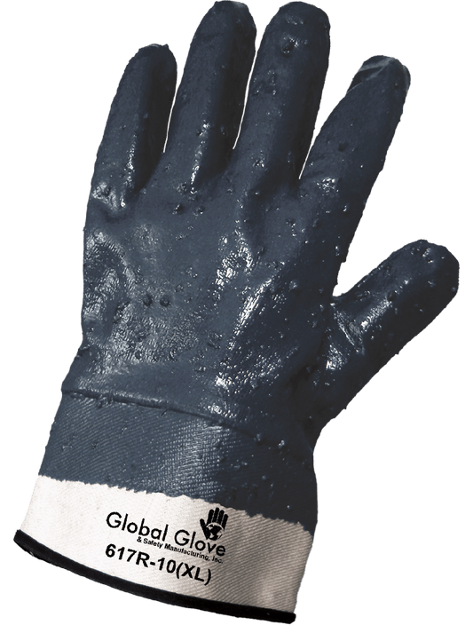 Rough 617R Chemical Handling Gloves - nitrile