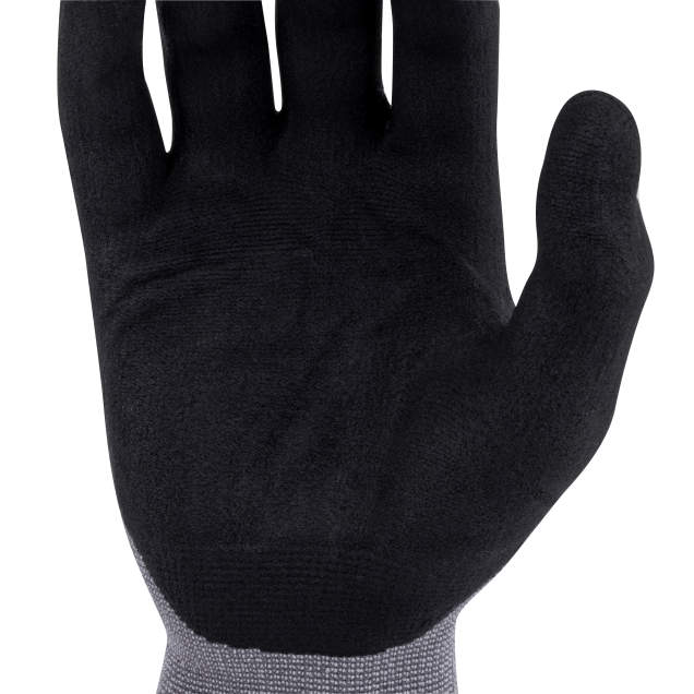 Radians RWG13B Nylon Shell with Micro Foam Nitrile Palm Dip