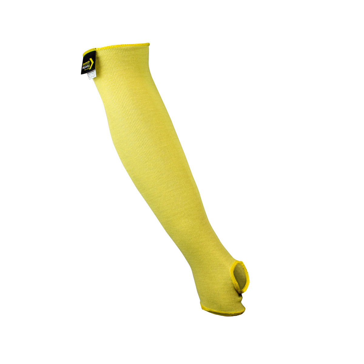 Radians RAD51K - 1-Ply Kevlar® A2 Cut Protection Sleeve 14" Length - Yellow