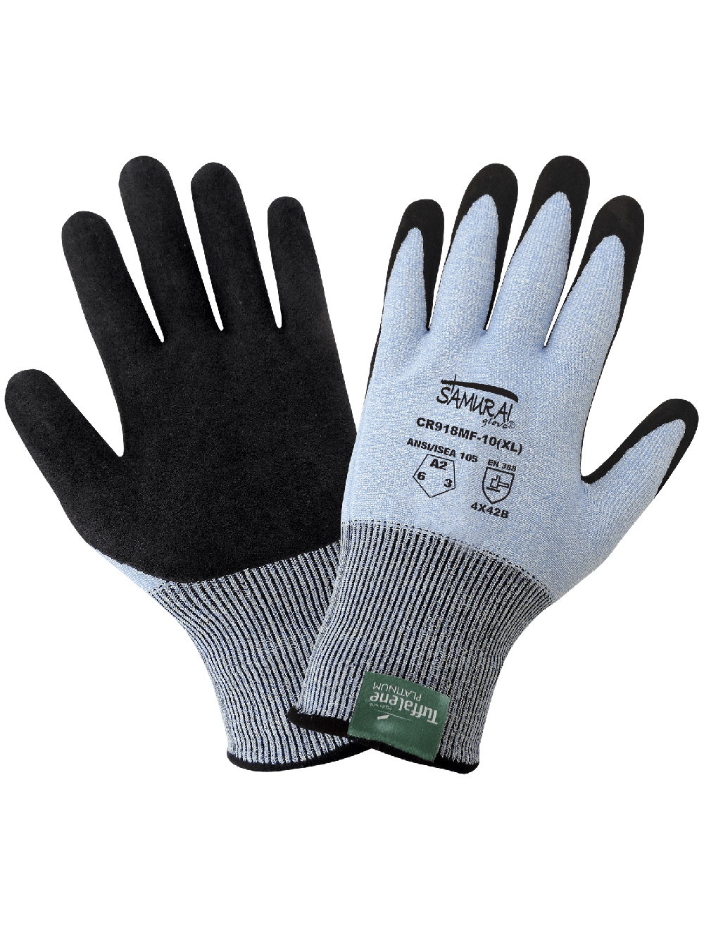 Samurai Glove® - CR918MF - Cut Resistant Gloves - cut level A2 - red
