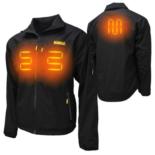 DEWALT Men's Heated Structured Soft Shell Jacket