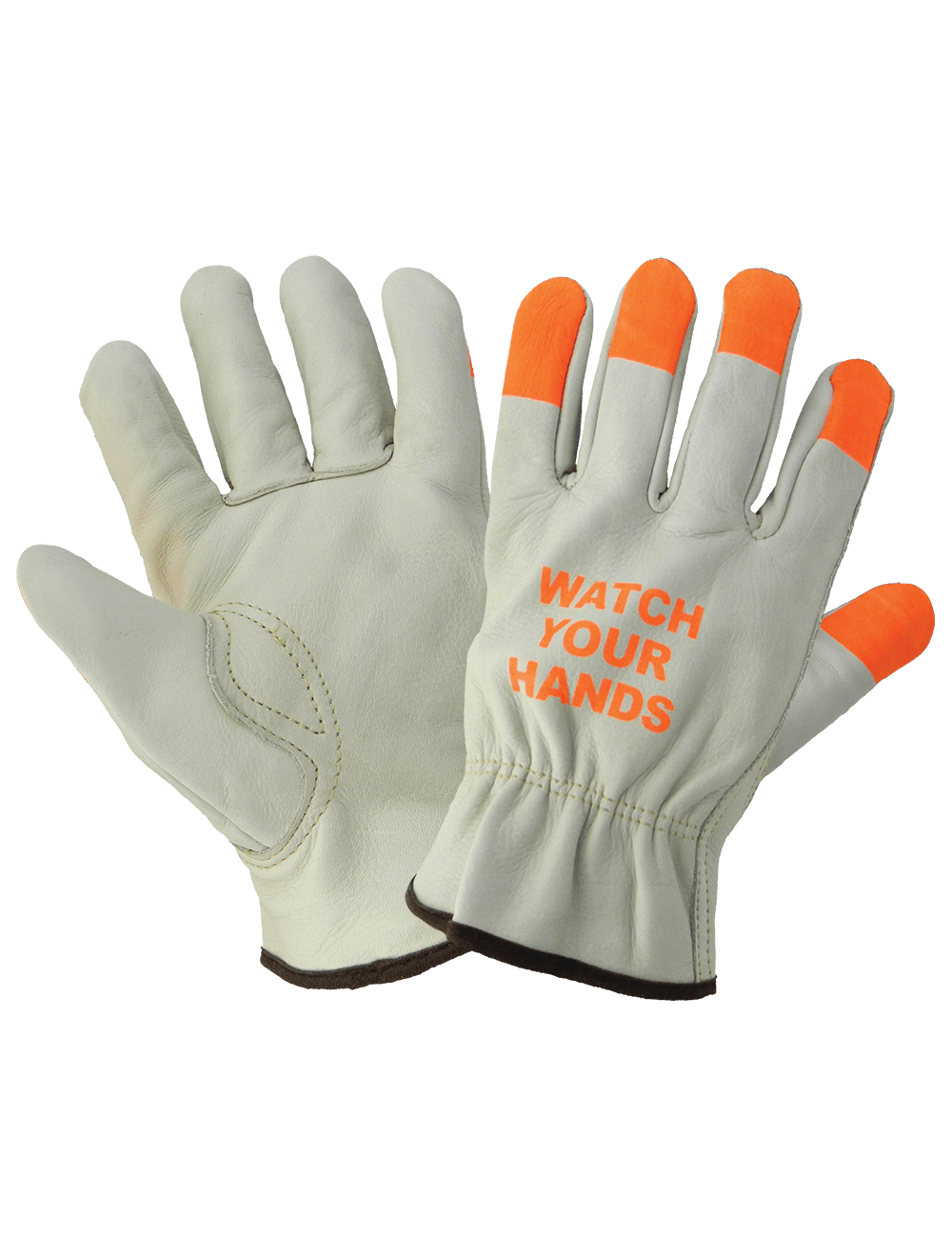 Global Glove - 3200WH - Leather Gloves - orange