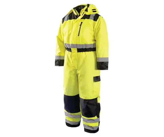 Occunomix High Visibility Winter Coverall Knee Pads Yellow M model LUX-WCVL-YM