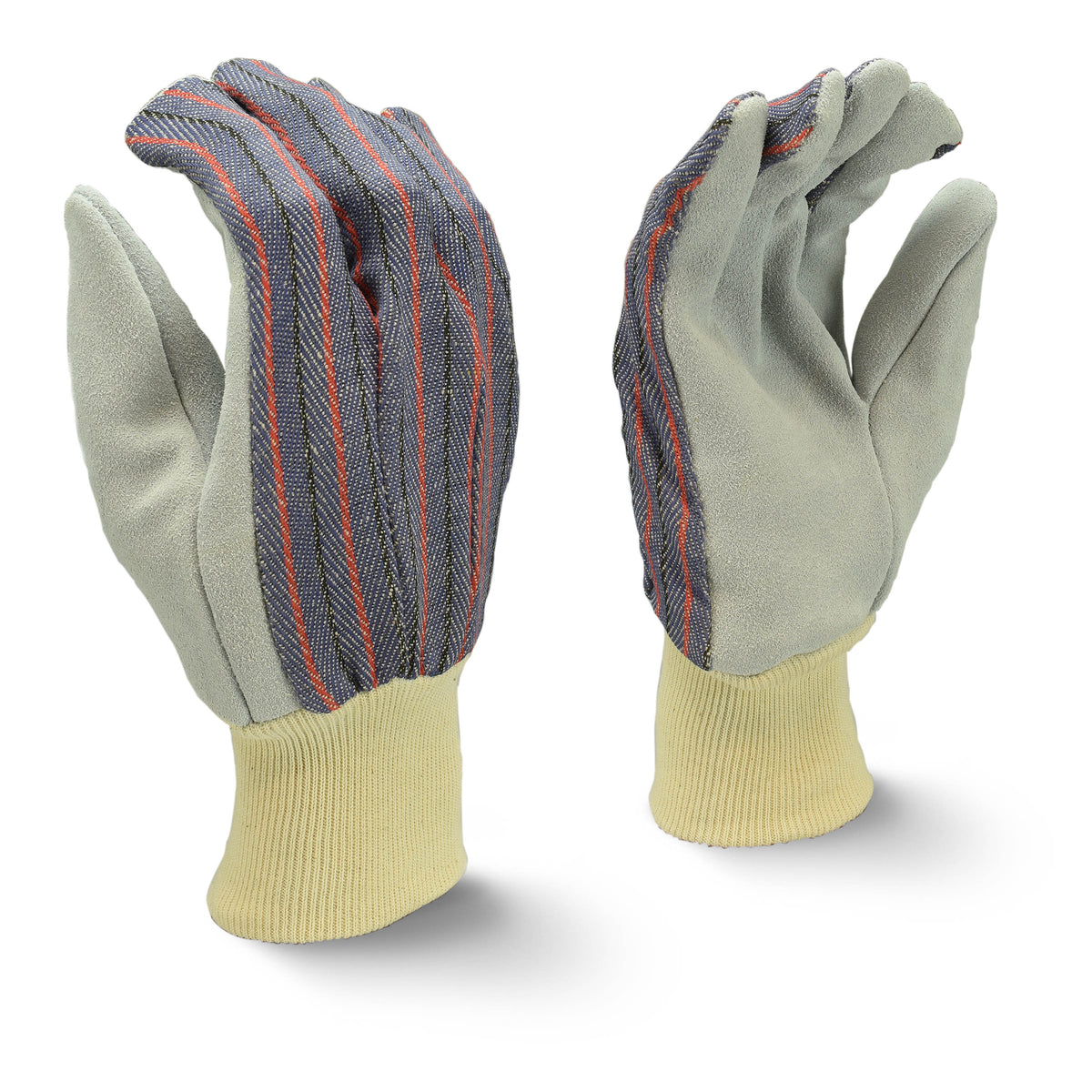 Radians RWG3010 - Economy Shoulder Gray Split Cowhide Leather Glove - Gray
