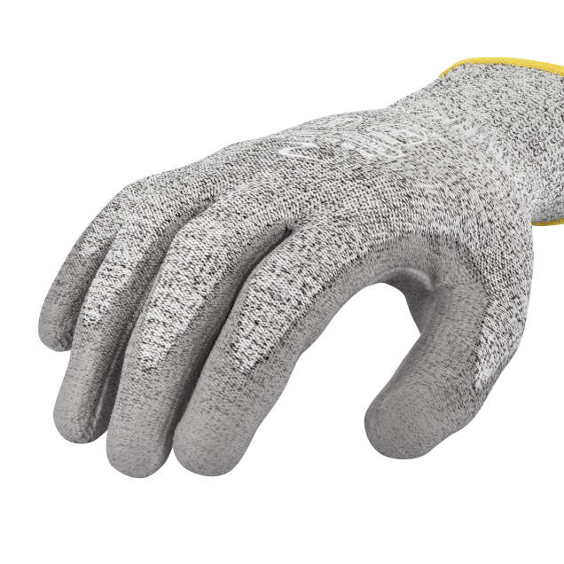 Radians RWG570 HPPE/Polyester Shell A4 Cut Level Polyurethane Coated Glove