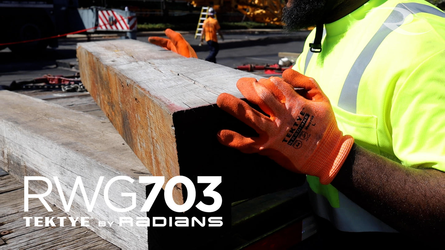 Radians RWG703 TEKTYE® Hi-Vis A4 Cut Protection Glove