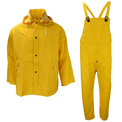 Neese 1600S - Economy 3-Piece Rain Suit - Safety Yellow - additional view