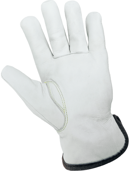 Cut and Heat Resistant Grain Goatskin Drivers Gloves with Aralene® - CR3900 - Leather Gloves - cut level A5 - red