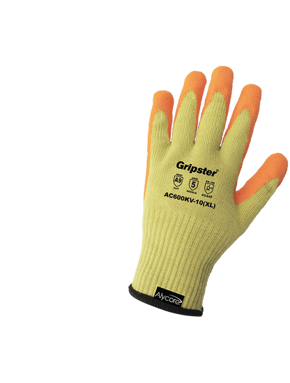 Gripster® AC600KV Cut Resistant Gloves - cut level A9 - tan